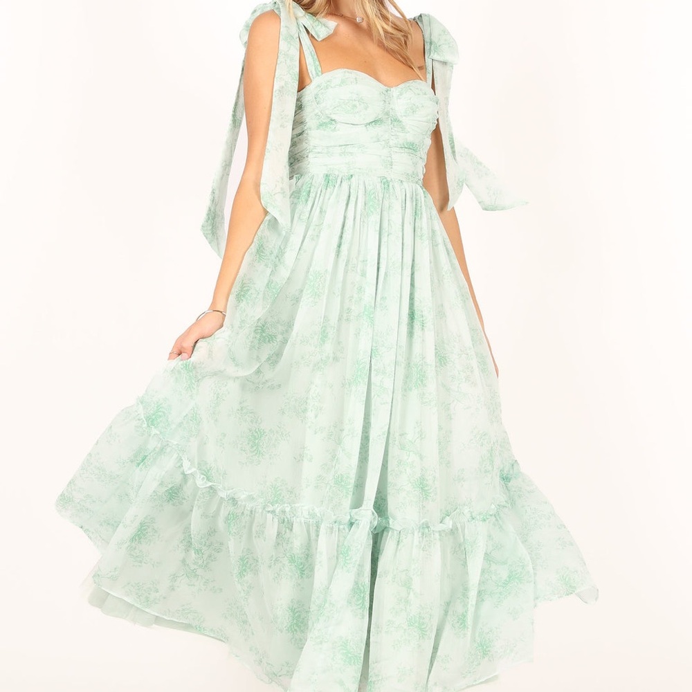 Petal & Pup FLORET MIDI DRESS - SAGE